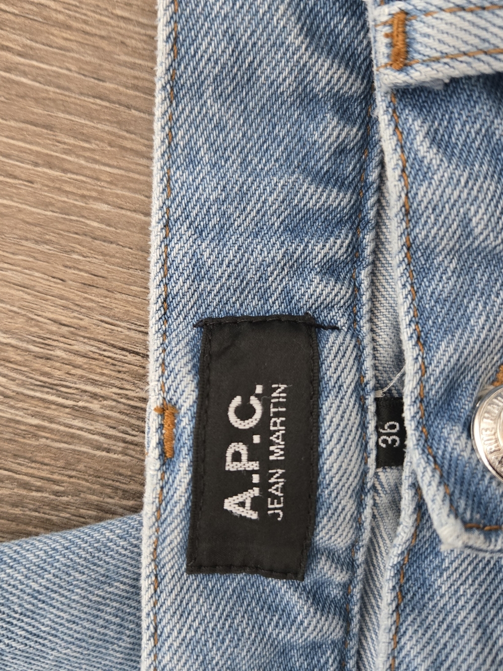 A.P.C. Jean Martin Light Blue Men’s Jeans